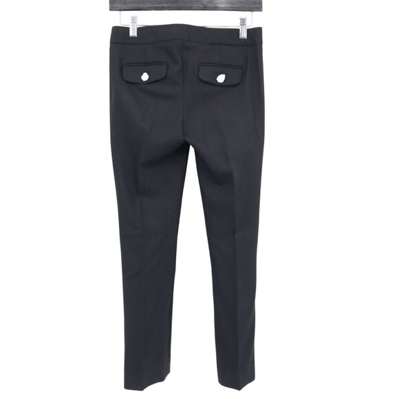 J. Crew Wool Pants Womens 00 Black Classic Capsule Professional Polished NWOT - Picture 3 of 16